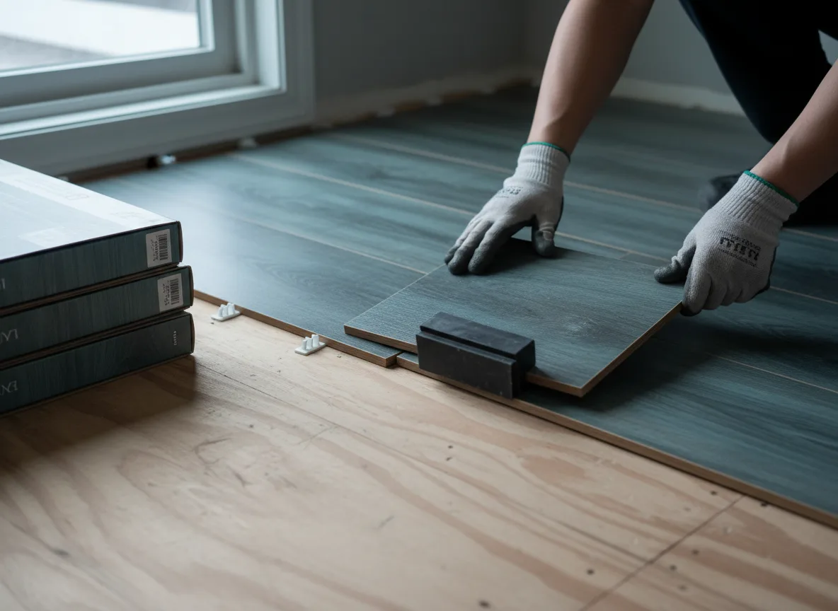 Luxury Vinyl Plank Installation company in Keenes, IL